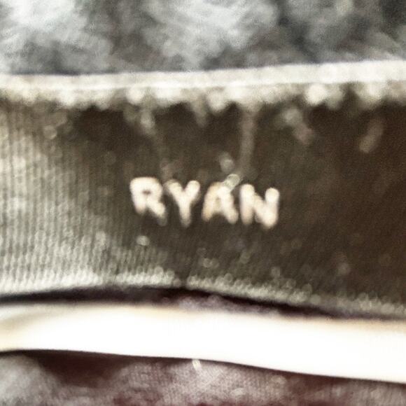 Banana Republic Ryan Fit Gray Dress Pant Sz 4 Low Rise Stretch Slim Straight - Picture 4 of 12